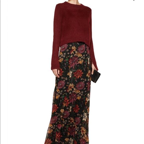 cinq a sept Sweaters - New❣️ CINQ À SEPT Sweater in Maroon